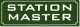 Replica Metal Sign Station Master